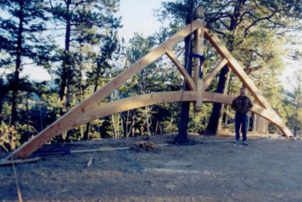 Arched Entryway Truss